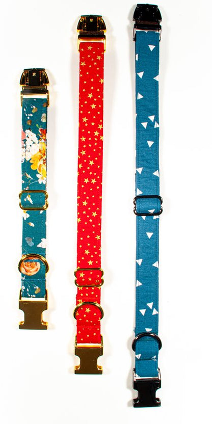 Triangle Patroon Blauw Teal - foto 2