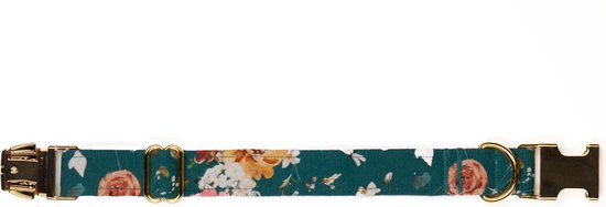 Awesome Paws Hondenhalsband - Rozen Groen